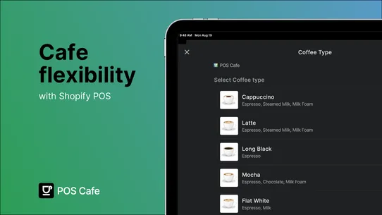 POS Cafe: Coffee Shops &amp; QSR screenshot