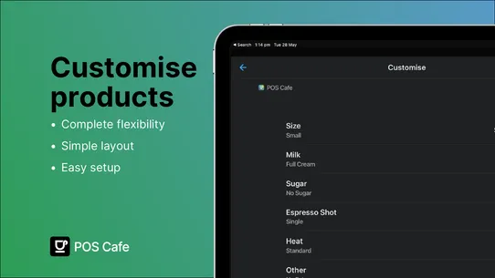 POS Cafe: Coffee Shops &amp; QSR screenshot