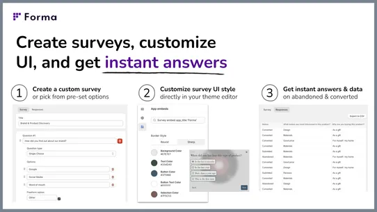 Forma | Easy customer research screenshot