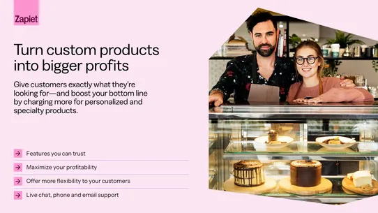 Zapiet ‑ Product Options screenshot