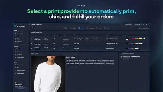 MyDesigns: Print on Demand screenshot