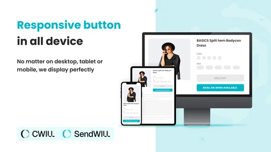 SW AI Back in Stock Notify Me! screenshot