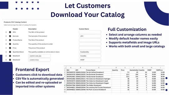 B2B Bulk Order / CSV Upload screenshot