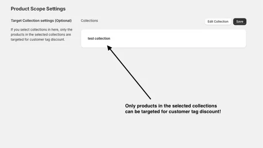 Howdy Customer Tag Discount screenshot