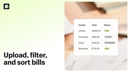 Shopify Bill Pay screenshot