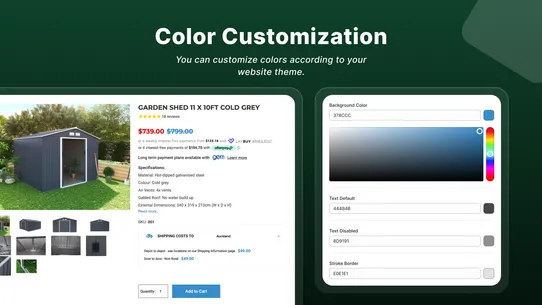 Tally Shipping Calculator screenshot