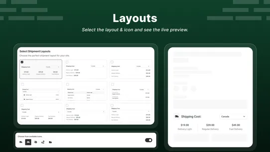 Tally Shipping Calculator screenshot