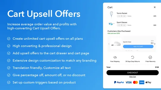 Launch Lab Upsells &amp; Bundles screenshot