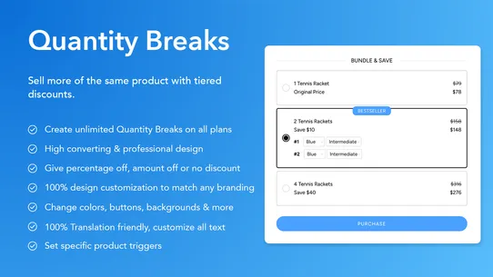 Launch Lab Upsells &amp; Bundles screenshot