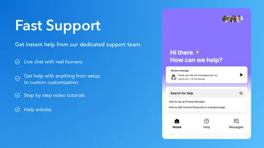 Launch Lab Upsells &amp; Bundles screenshot