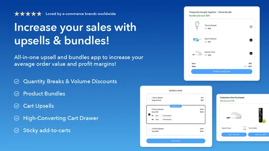 Launch Lab Upsells &amp; Bundles screenshot