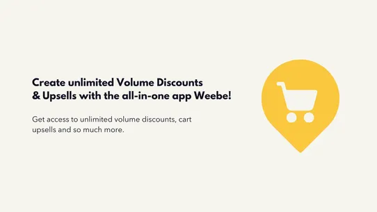 Webee: Product Bundle &amp; Upsell screenshot