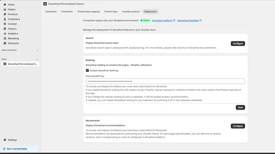 Sensefuel Personalized Search screenshot