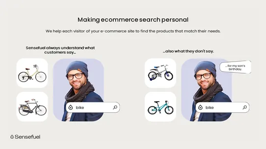 Sensefuel Personalized Search screenshot