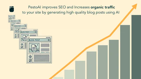 PestoAI ‑ AI Blog Posts SEO screenshot