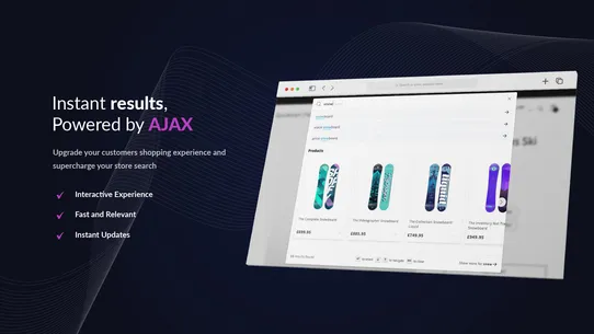 Ajaxy Live Search screenshot