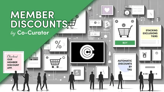 Member Discounts by Co‑Curator screenshot