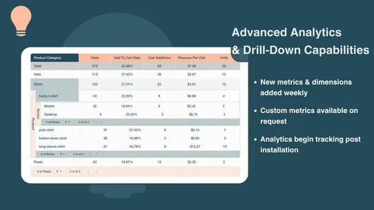 Brightworks Analytics screenshot