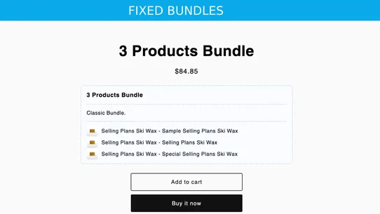 Appstle℠ Bundles screenshot