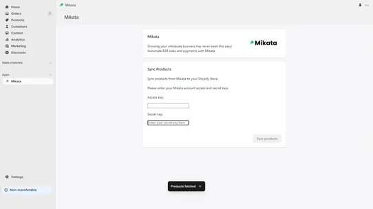 Mikata B2B Wholesale &amp; Payment screenshot