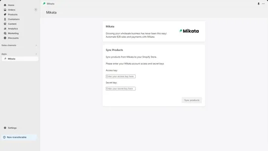 Mikata B2B Wholesale &amp; Payment screenshot