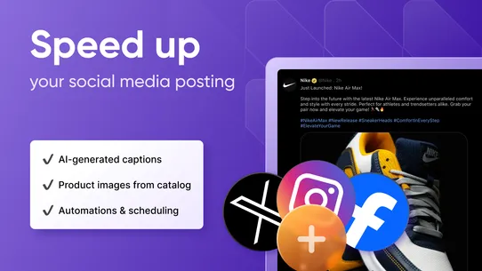 AutoPost: AI Social Media Post screenshot