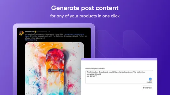 AutoPost: Social Media AI Post screenshot