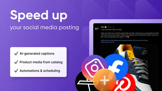 AutoPost: AI Social Media Post screenshot