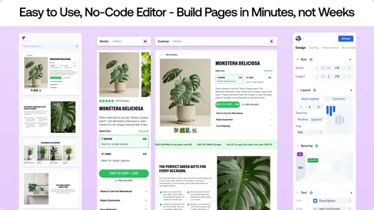 Replo Landing Page Builder screenshot