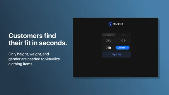 2ClickFit: Virtual Try On screenshot