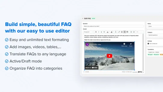 Simesy Product FAQs &amp; FAQ Page screenshot
