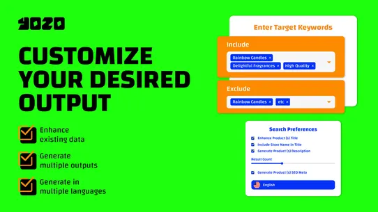 Yozo AI Product Descriptions screenshot