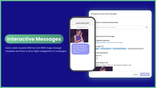 Supercharged AI SMS Marketing screenshot
