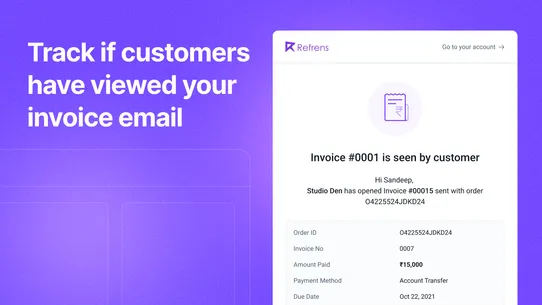 Invoicing &amp; Billing‑Refrens screenshot