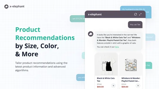 X‑Elephant: AI Sales Chatbot screenshot