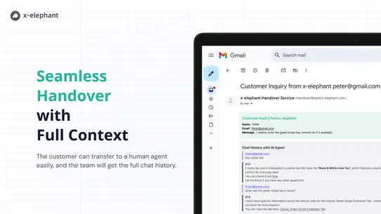 X‑Elephant: AI Sales Chatbot screenshot