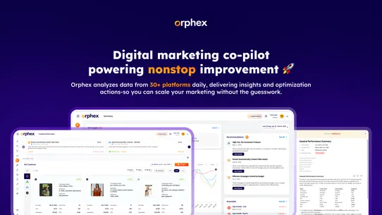 Orphex: Marketing Co‑Pilot screenshot