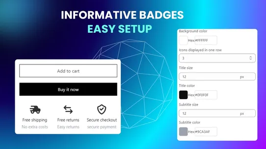 Iconic: Trust Badges &amp; Icons screenshot