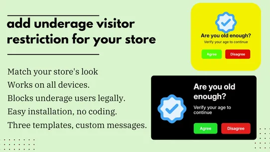 Age Verification — AgeCheck screenshot