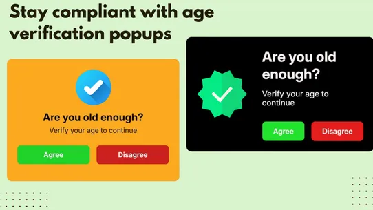 Age Verification — AgeCheck screenshot