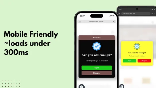 Age Verification — AgeCheck screenshot