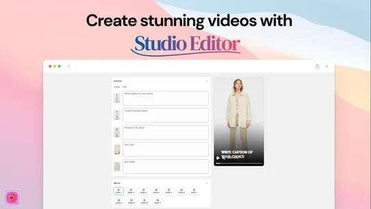 Studio ‑ Product Video Maker screenshot