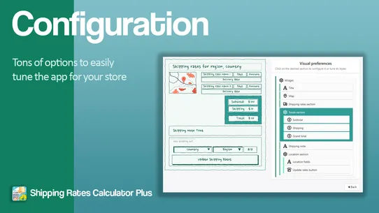 CBB Shipping Rates Calculator screenshot