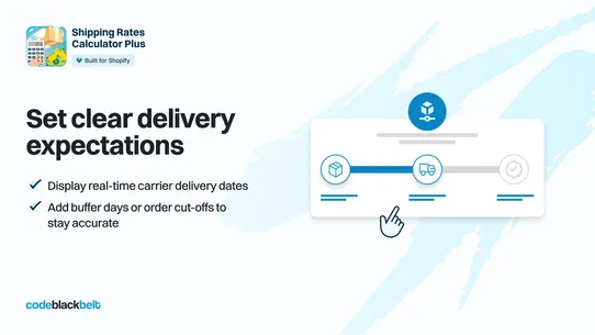 CBB Shipping Rates Calculator screenshot