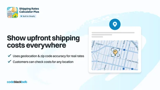 CBB Shipping Rates Calculator screenshot