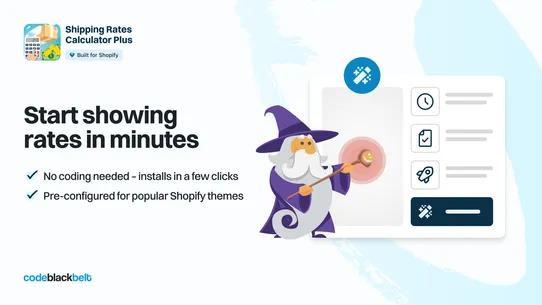 CBB Shipping Rates Calculator screenshot