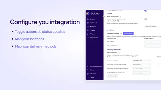 Quiqup: Fulfilment &amp; Delivery screenshot