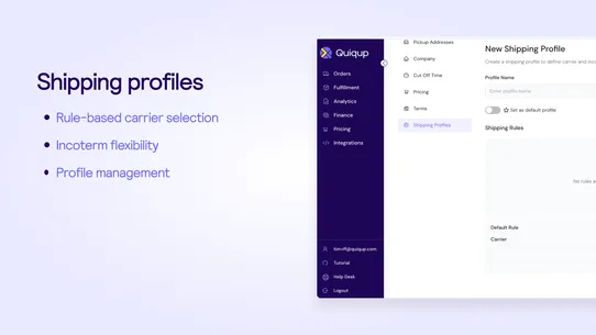 Quiqup: Fulfilment &amp; Delivery screenshot