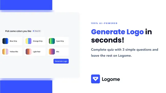 LogoMe ‑ AI Logo Maker screenshot