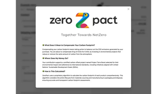 ZeroPact.co: Towards NetZero screenshot